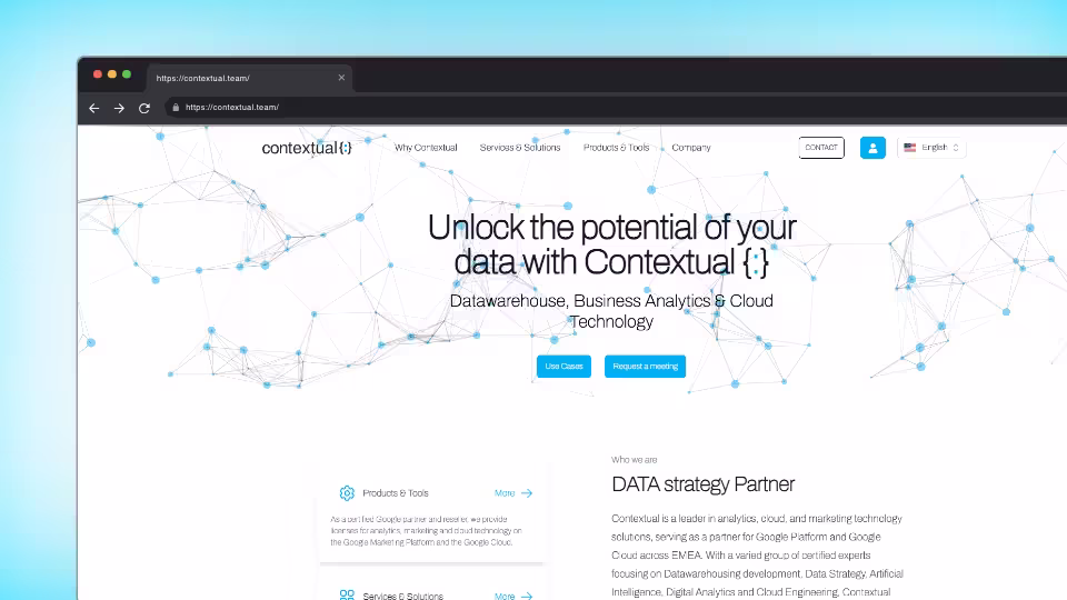Contextual Landing Page